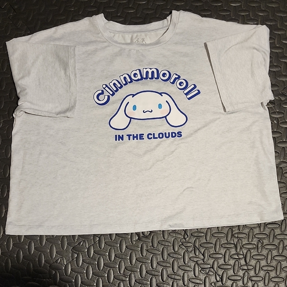 Sanrio Cinnamoroll White and Blue Tee